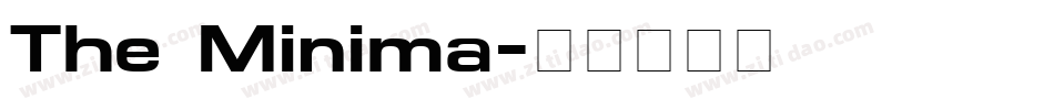 The Minima字体转换